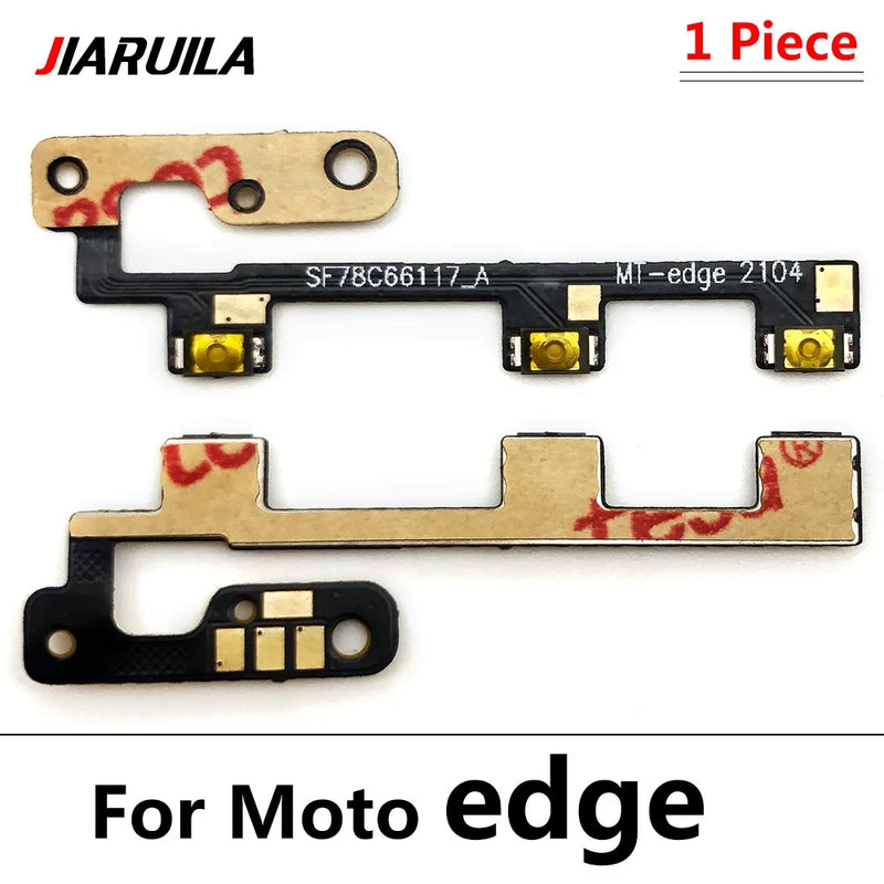 New For Motorola Moto Edge 20 30 40 50 Pro Lite Ultra Neo Fusion Plus Volume Button Power Switch On Off Button Flex Cable