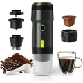Portable Electric Coffee Maker With 3 Brewing Modes - 72W Rapid Heating, 120ml Capacity, USB/Car/Adapter Charging For Coffee Pow