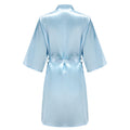 Wedding Party Team Bride Robe Kimono Satin Pajamas Bridesmaid Bathrobe With White Letters YE8171