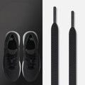 Flat Shoelaces Solid Neutral Color Replacement Shoe Strings Suitable for Sneakers Dad Shoes