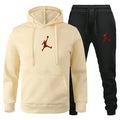 Autumn_Winter Men's jogging Fitness sportswear Set_ Fashionable long - sleeved sweatshirt + casual pants 2 - View 25 | SAMAG