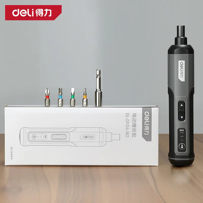 DELI Professional High Torque Mini Electric Screwdriver Set, Cordless Power Drill, Household Repair Tools Kit | SAMAG