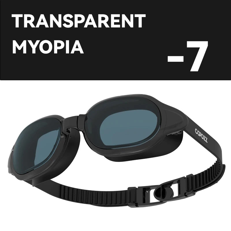 COPOZZ Swimming Goggles Myopia 0 -1.5 to -7 Men Women | SAMAG