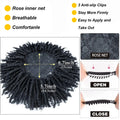 Synthetic Dreadlock Braided Half Wig Black Brown Blonde Grey Soft Faux Locs Natural Style Cosplay Costume Party Daily Anime Wigs