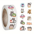 100 - Cute Cat Animal Reward Sticker New Kids' | SAMAG