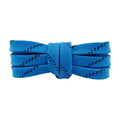 1cm Waxed Ice Hockey Shoelaces Dual Layer Braid 23-70 Inch Halloween Christmas Fall Winter for Roller Derby & Ice Hockey Skates