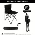 Outdoor Foldable Chair Camping Chair with Side Pocket Picnic Oxford Cloth Chairs Portable Beach Fishing Chairs Outdoor Chair