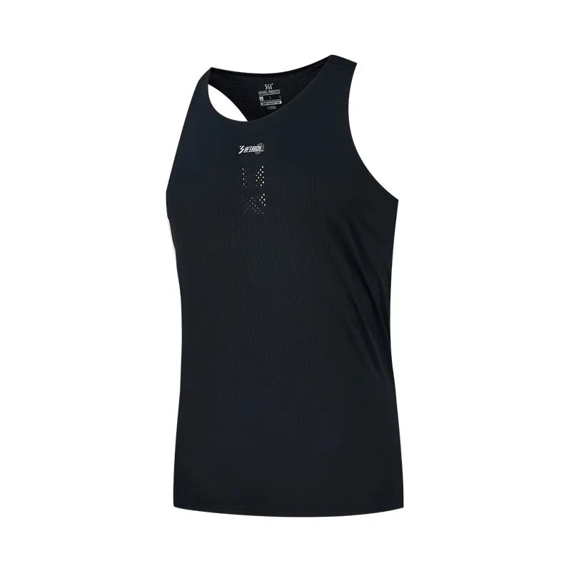 361 Degrees Men's Sports Vest Summer Running Marathon Quick-drying Fitness Breathable Basketball Sleeveless Jersey 652422503