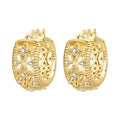 Orstarry S925 Sterling Silver 18k Gold Modern Square Earrings Hoop Earrings For Women Jewelry Original Trendy Anniversary Gifts