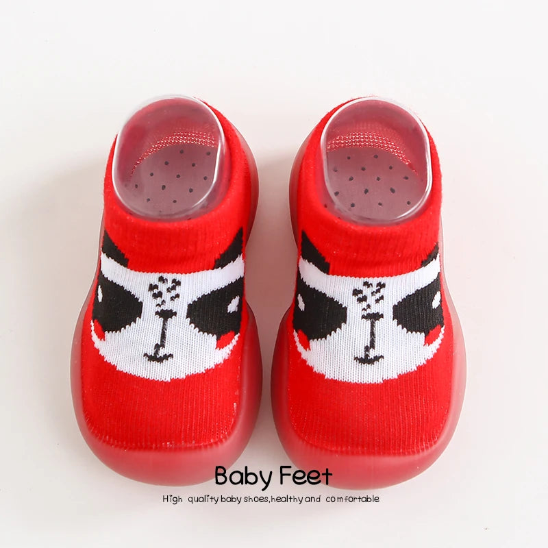 Baby Socks Shoes Boy Girl Fashion Toddler Shoes Anti-Slip  Soft Rubber Shoes Animal Style New Arrival Baby First Walker Autumn