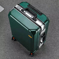 COLENARA Cabin Suitcase Men's Business Boarding Box Women's Aluminum Frame Trolley Case 20"22"24"26 Inch Large Capacity Luggage