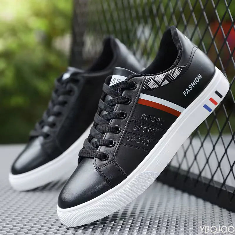 Large Size Spring and Autumn New Sports Walking Casual Men's Shoes Niche Trend Versatile Flat Bottomed Men's Board Shoes 2025