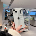 Simple Fashion Card Pocket Bag Colorful Bumper Phone Case For iPhone 16 17 Pro Max 15 14 13 12 11 16 Plus Air Clear Back Cover