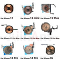 100% Test AiinAnt Power Volume Flash Light NFC Wireless Charging Flex Cable For iPhone 12 13 14 15 Pro Max Mini Plus Sapre Parts