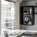 12 PCS Hanging Room Divider Decorative Thick Wall Screen Panels Floral Carving Pattern Hollow Out Design for Bedroom Living Dini