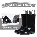 Evshine Rain Boots For Children Fashion Cute Rubber Boots Boys And Girls Waterproof Rain Boots Lovely Cartoon Kids Rain Boots