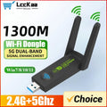 1300Mbps USB3.0 WiFi Adapter Dual Band 2.4G+5Ghz Wireless Dongle Antenna USB Ethernet Network Card Receiver for PC | SAMAG