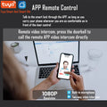 Outdoor Waterproof Lock Wifi Tuya APP Remote Voice Intercom Electronic Door Lock Face Fingerprint Smart Door Lock With Camera