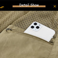 Tops 2025 New Summer Men Outdoor Camping Fishing Webbed Vest Men Sleeveless Many Pocket Tool Gear Loose Thin Vest Male Waistcoat