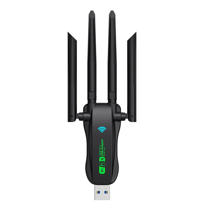 AX900 WiFi USB Adapter 6 Bluetooth 5.4 Dual Band 2.4G/5.8GHz Wireless Dongle with 4 Antennas for PC Laptop - Visuel 6 | SAMAG