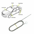 Car Styling Sunroof Door Windshield Cleaning Brush Drain Hole Is Blocked Auto Sunroof Drain Pipe Clean Brush Cleaning Tools