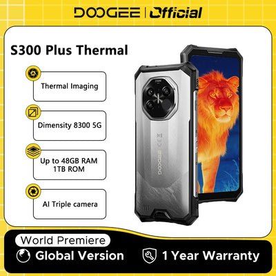 Global Version DOOGEE S300 Plus Thermal 5G Rugged Phone | SAMAG