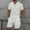 Men Europe and the United States New Summer Waffle Solid | SAMAG