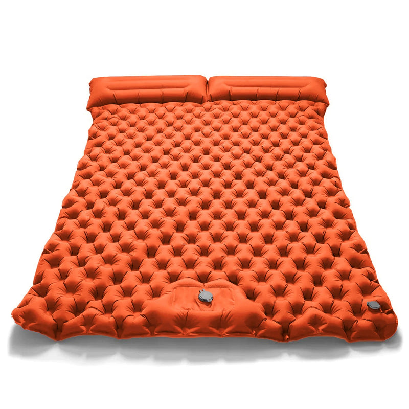 ! Upgrade! Double Air Mattress Camping Blow Up Bed | SAMAG