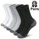 5Pairs Men's Outdoor Gym Socks Comfortable Soft | SAMAG