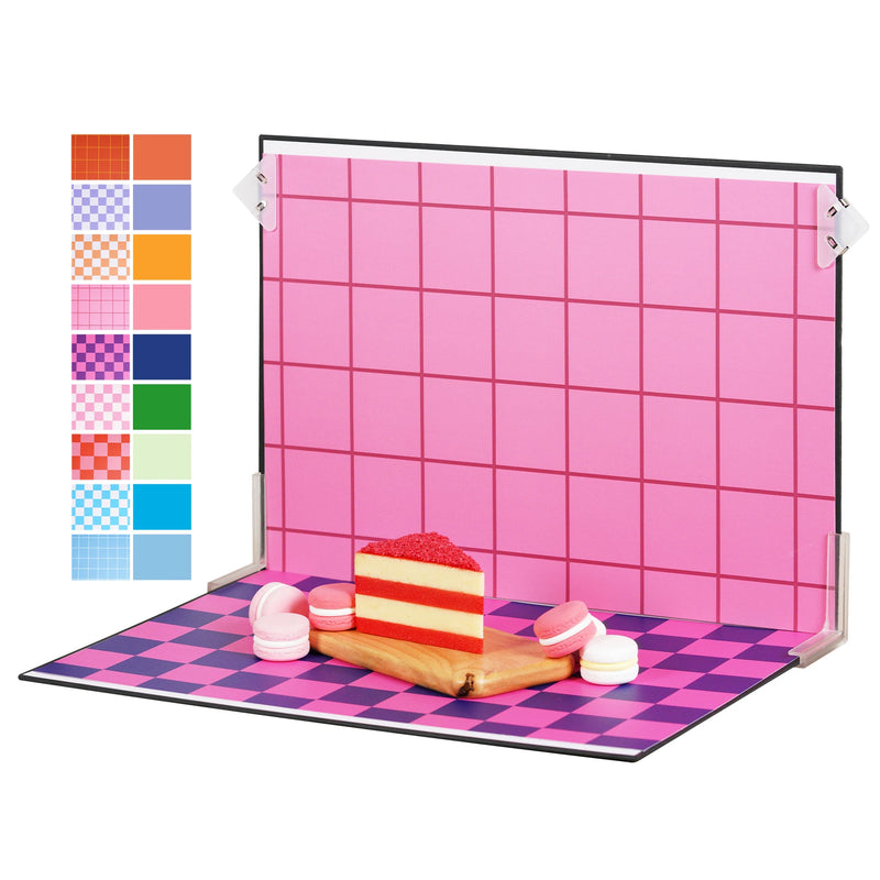 Selens Background Paper Double-Sided Product Photography Backdrops Photo Studio Kits Props  for Food/Makeup/Jewelry/Christmas