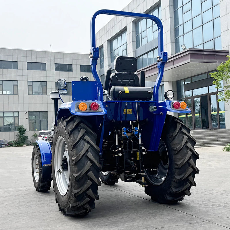 Free Shipping 4WD Farm Tractor Euro 5 CE EPA Diesel Agricultural Tractor Hydraulic Compact Wheel Tractor  Customized