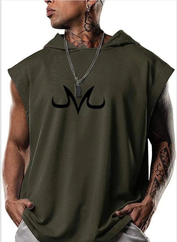 Quick-drying Bodybuilding Vest Men's Gym Bodybuilding Sleeveless Shirt Anime Zt Casual Vest Summer Training Clothing Cotton 2099