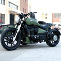 Sidecar Motorcycle 400cc Double Cylinder Water-Cooled Vehicle with Three Wheels
