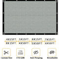 4/5/6/7/8ft Privacy Fence Screen, Net, Heavy Duty Fencing | SAMAG