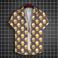 Hawaiian Shirt For Men 3d Beer Printed Short Sleeve Party | SAMAG