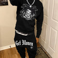 Autumn Trendy New Sweatshirt Men's Loose Casual Fit With Explosive head Picture Printed Hundred Long Sleeve - View 6 | SAMAG