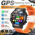 T-Rex 3 Ultra Military Grade GPS Smart Watch 10ATM Waterproof Compass Altimeter Barometric AMOLED Men HD Call Sports Smartwatch