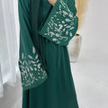 Turkey Emboridery Abaya for Women Dress Morocco Dubai Islam Vestidos Eid Muslim Arab Long Robe Ramadan Kaftan Abayas Jalabiya