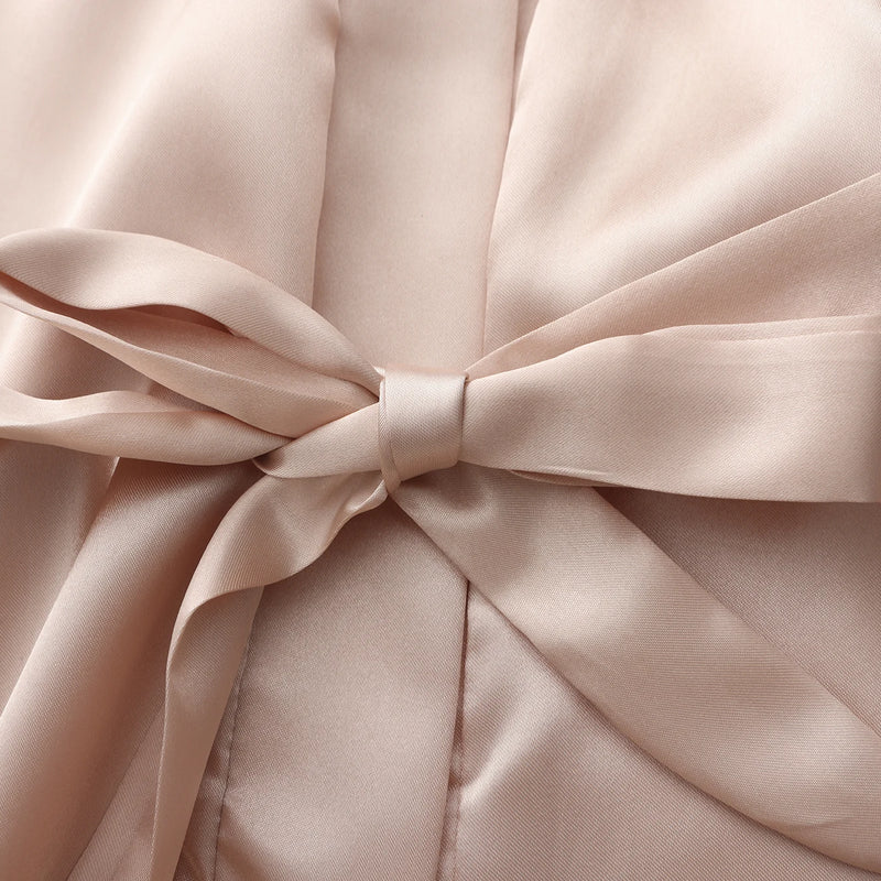 Champagne Women's Bride Bridesmaid Robes for Bridal Party | SAMAG