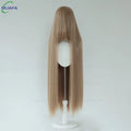Very High Quality 600g 68 Colors 40 Inch 100cm Long Straight Cosplay Wig With Bangs Heat Resistant Hair Anime Wigs + Wig Cap