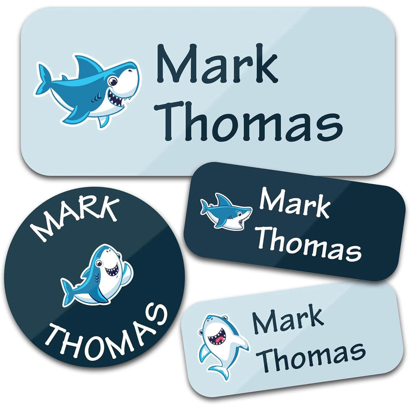 Custom Name Stickers 140PCS 2Sheets Waterproof Personalized Labels for School, Clothes, Bottles, Lunch Boxes, Daycare, Camp,Kids