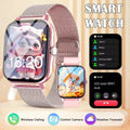 2026 New Smartwatch HD Bluetooth Call Sports Fitness Tracker Heart Rate Sleep Record Outdoor Sport Watch for Men Women Gift HW12