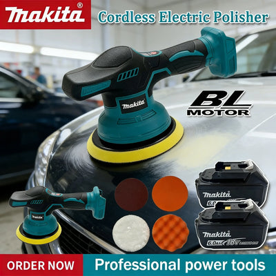 Makita 8 Gears Digital Display Cordless Car Polisher Electric Auto Waxing Polishing Machine For 18V Battery | SAMAG