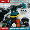 Makita 8 Gears Digital Display Cordless Car Polisher Electric Auto Waxing Polishing Machine For 18V Battery | SAMAG