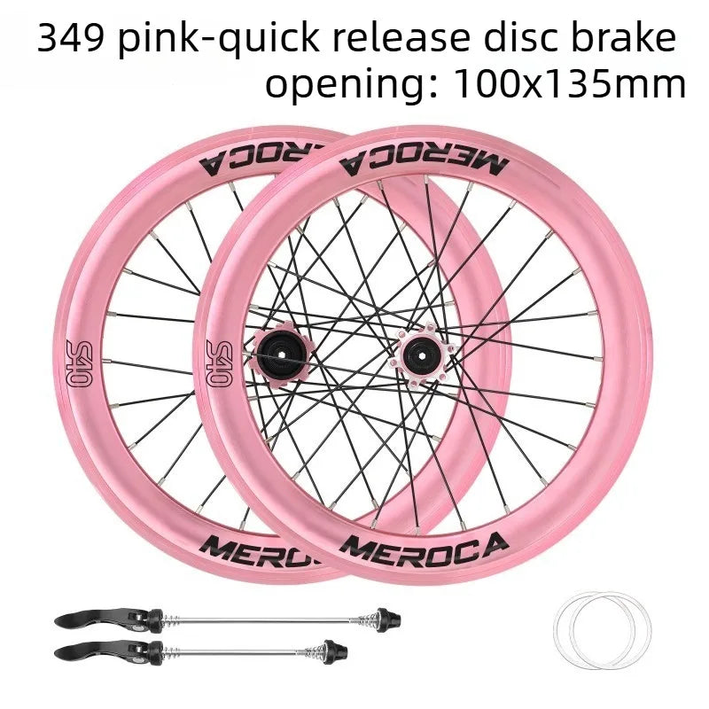 Foldable Bicycle Wheel 20 Inch 406 451 349 Small Deep Rim - View 20 | SAMAG