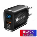 PD 20W USB C Charger Fast Charging Type C Wall Charger For iPhone 14 Samsung Xiaomi Huawei Digital Display Phone Charger Adapter