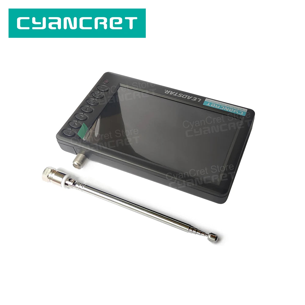 LEADSTAR Pocket TV D5 5 Inch DVB-T2 ATSC ISDB-T TDT Digital and Analog Mini Small Car Television Portable TV Support USB TF AC3