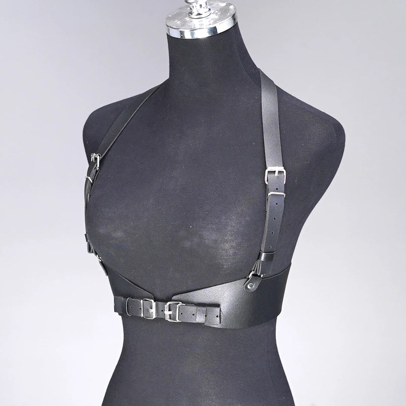 Women Fashion Belt Street Style Punk Decorative Waistband Adjustable Suspender Belt Corset Harness Gothic Clothing Accessories