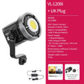Ulanzi VL-120Bi VL-120C 120W V-Mount COB Video Light Wireless APP Control 2700K-6500K CRI＞95 for Video Photography Studio