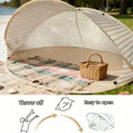 2-Person Pop-Up Beach Tent - Instant Setup Sun Shelter | SAMAG